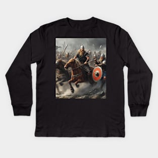 Images Of Nordic Culture Kids Long Sleeve T-Shirt